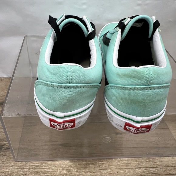 VANS OLD SKOOL Skate Shoes Mint Black WHITE (VN0007NTH7O) Women’s 7.5 - Picture 5 of 8